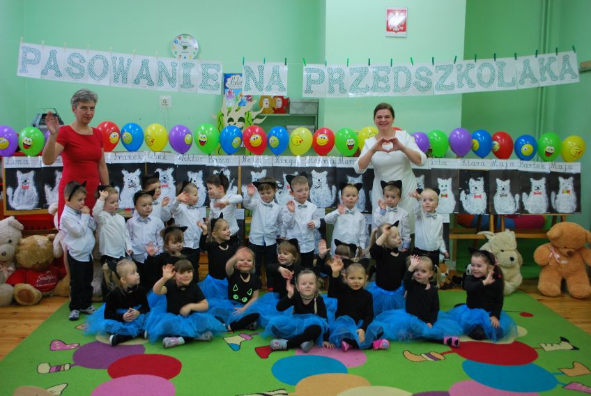 Pasowanie na przedszkolaka w Kotkach Czyścioszkach