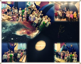 Mobilne planetarium w naszym przedszkolu 👀✨🪐